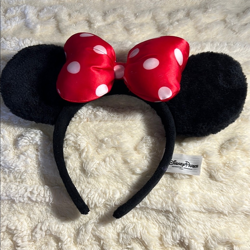 Authentic Disney Minnie Mouse Ears Headband